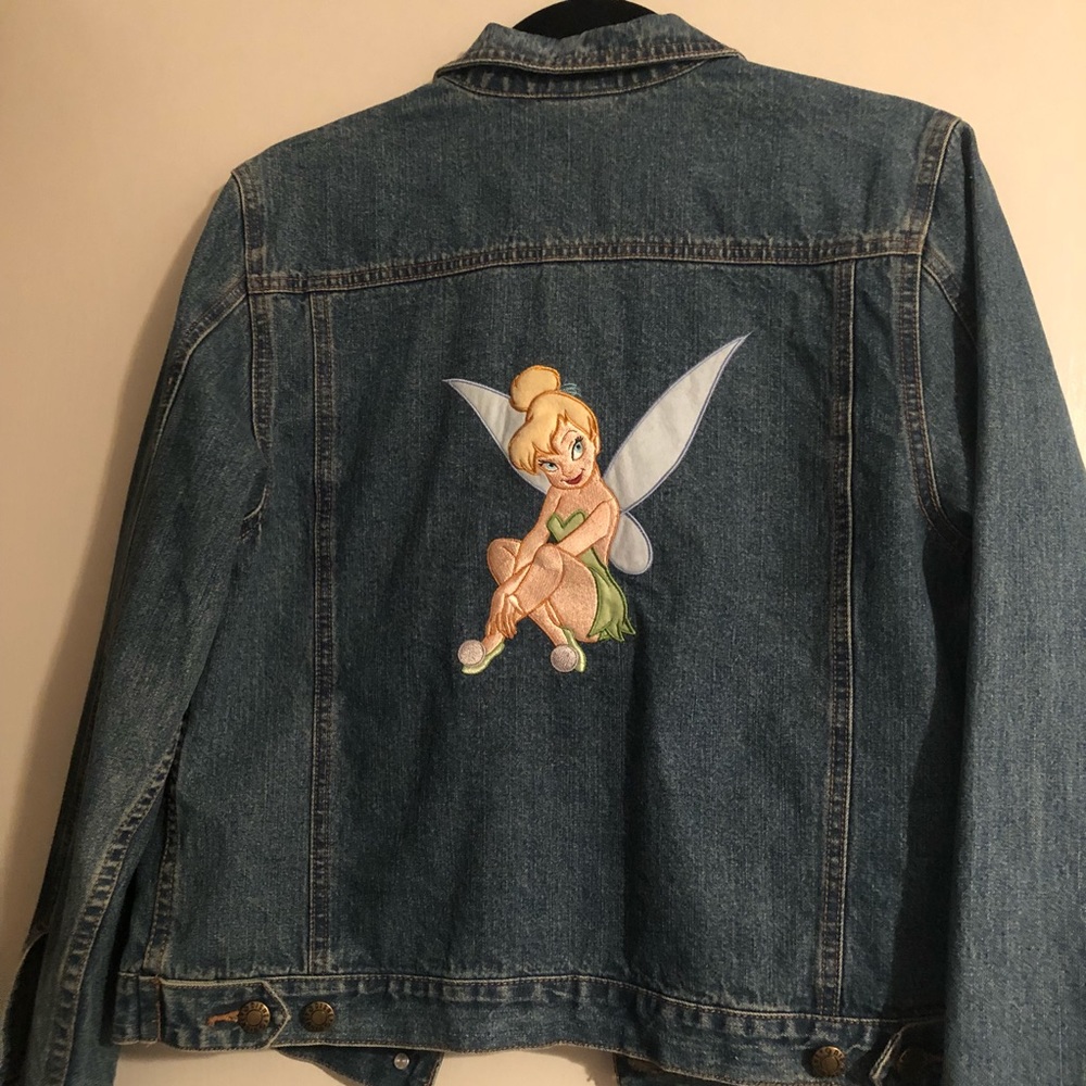 Vintage Disney Tinkerbell Jean Jacket